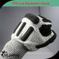 SRSAFETY Good protection safety impact gloves TPR gloves anit impact